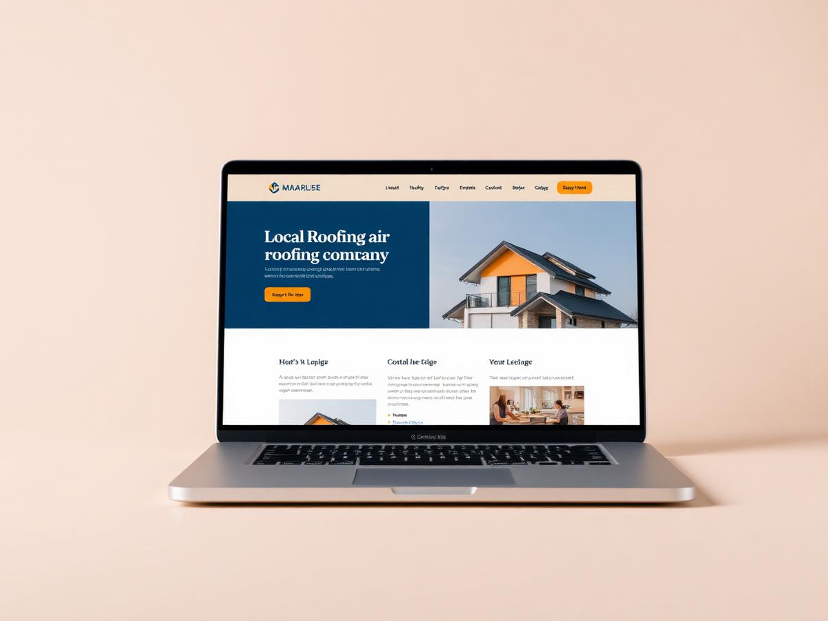 Ridgeline Roofing website design