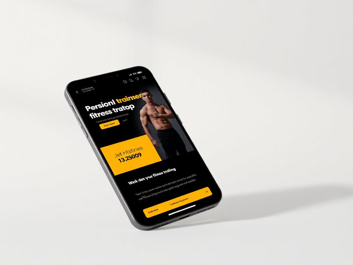 Elevate Personal Training website design by Trust Built Media