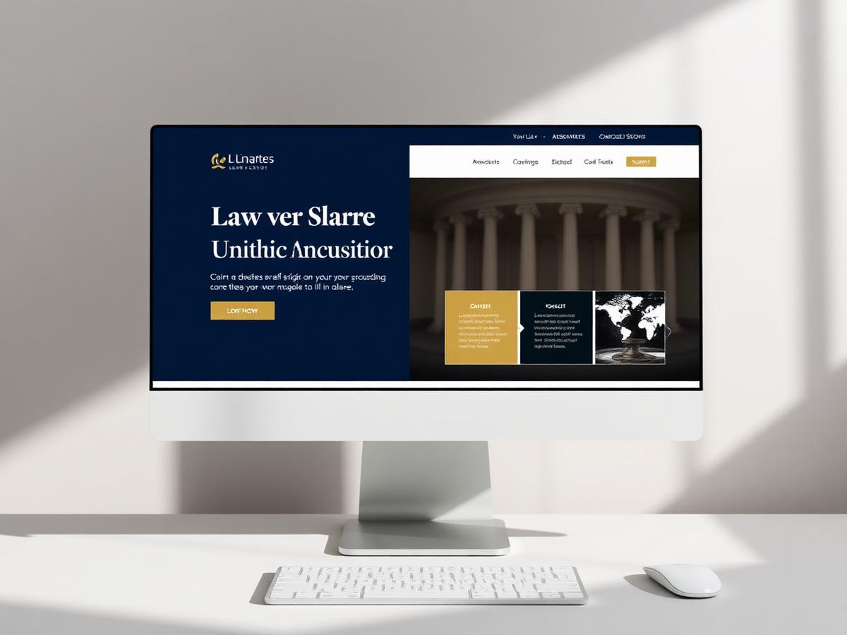 Lanteris Law Group website design by Trust Built Media